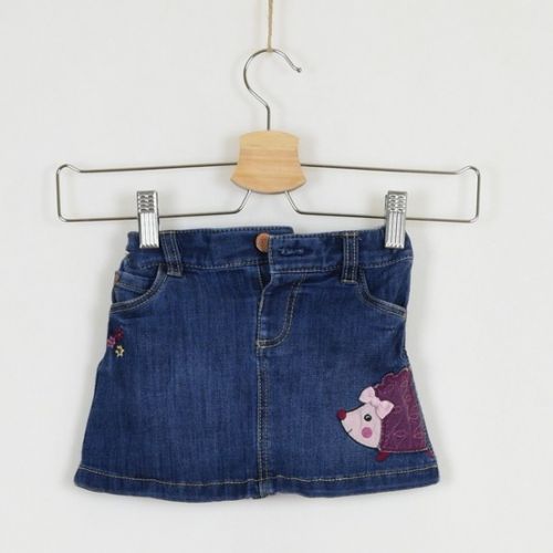 Jeans sukně s ježečkem F & F, vel. 92