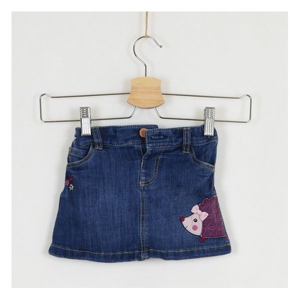 Jeans sukně s ježečkem F & F, vel. 92