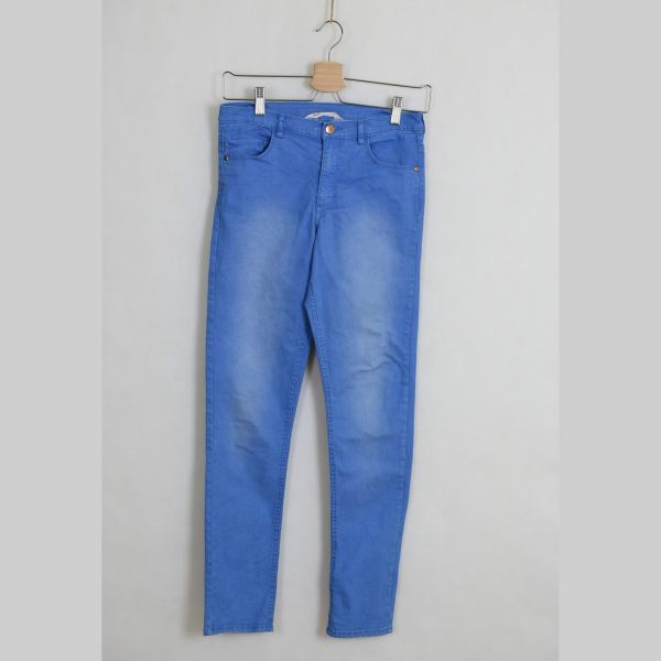 Modré jeans H & M , vel. 164