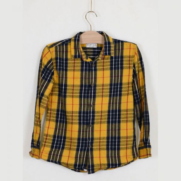 Károvaná flanelová košile Zara, vel. 140