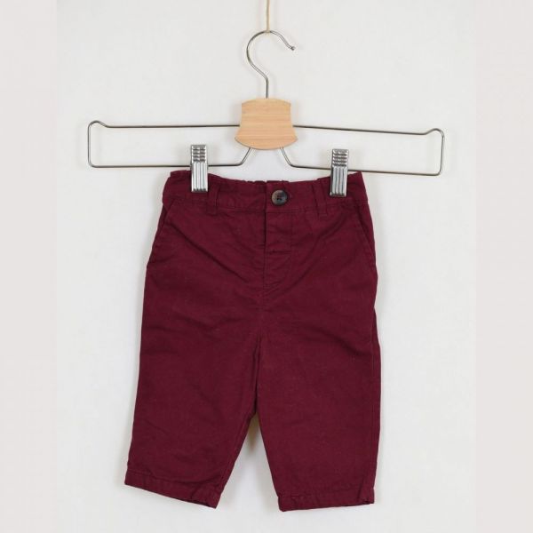 Zateplené plátěné kalhoty Marks & Spencer, vel. 68