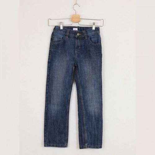 Modré jeans F & F, vel. 134