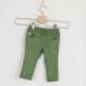 Zelené plátěné kalhoty Next, vel. 68