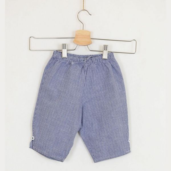 Kárované letní kalhoty Marks & Spencer, vel. 92