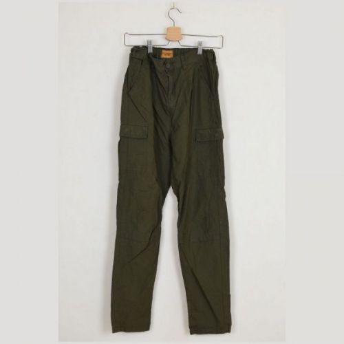 Zelené plátěné kalhoty Next, vel. 164