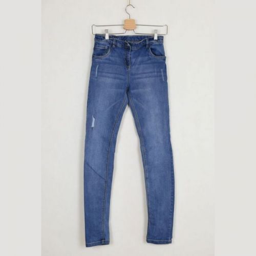 Modré jeans s prošoupáním Tu, vel. 164