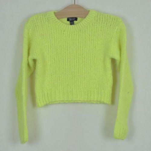 Zelený krátký svetr, vel. 158