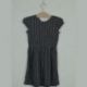 Černé třpytivé šaty George, vel. 140