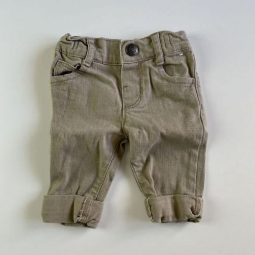 Béžové kalhoty Primark, vel. 62