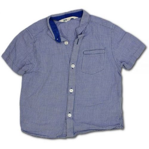 Modrá károvaná košile H & M , vel. 92