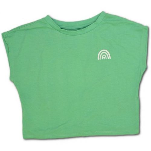 Zelené triko s duhou H & M , vel. 110