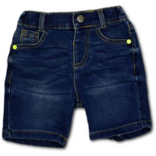 Modré jeans kraťasy F & F, vel. 92