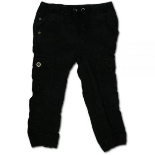 Černé plátěné kalhoty Tu, vel. 98