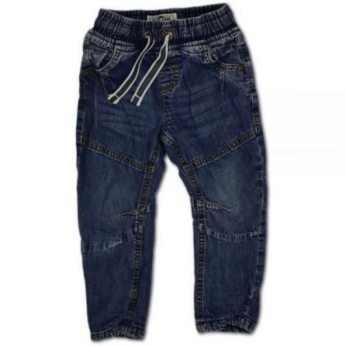 Modré zateplené jeans Next, vel. 92