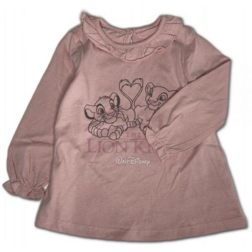 Růžové triko s kanýrkem Disney, vel. 80