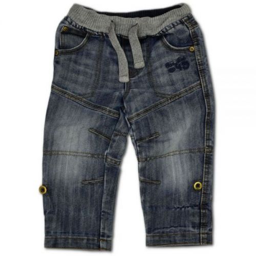 Modré jeans F & F, vel. 92