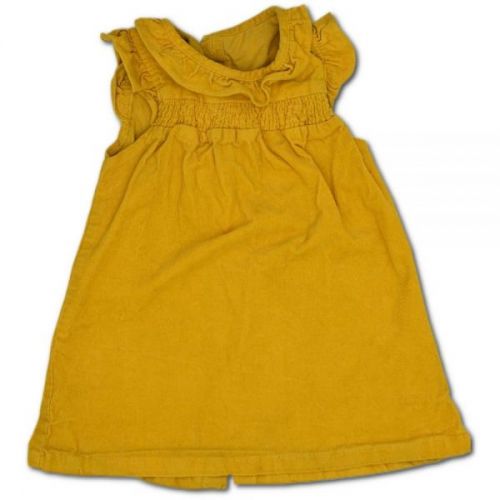 Žluté manšestrové šaty Tu, vel. 86