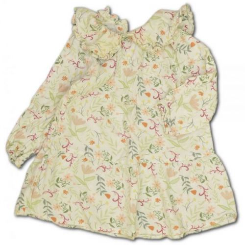 Květované šaty s límečkem Primark, vel. 86
