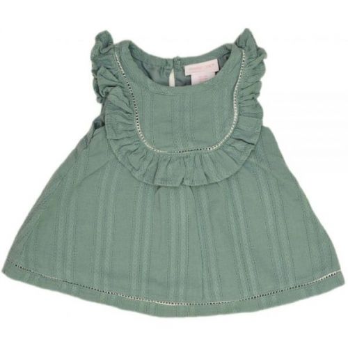 Zelené šaty se spodničkou, vel. 68