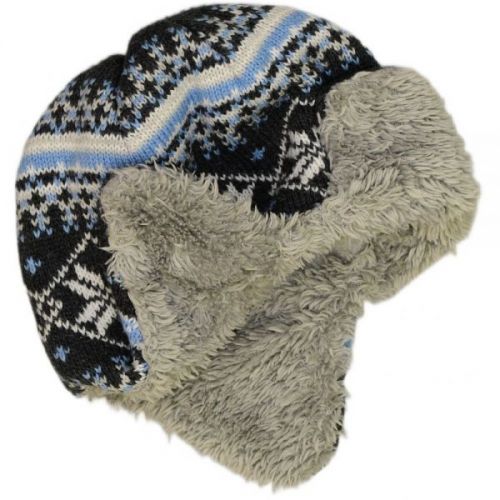Vzorovaná pletená zimní čepice George, vel. 68