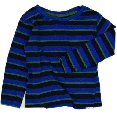 Modré proužkované triko Primark, vel. 92