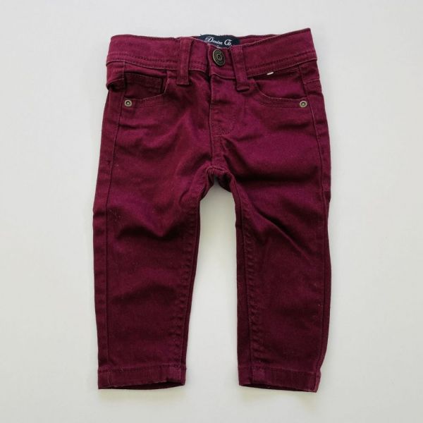 Fialové jeans kalhoty Primark, vel. 74