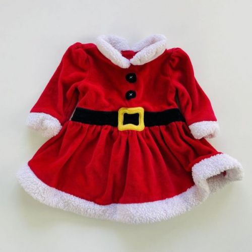 Vánoční sametové šaty F & F, vel. 62