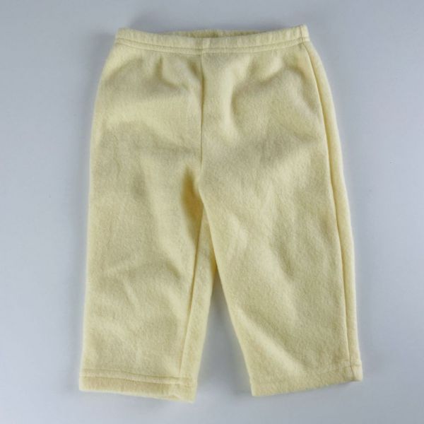 Žluté fleecové kalhoty, vel. 74