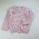 Růžový svetr s mašličkou Primark, vel. 80