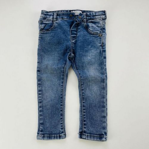 Modré jeans Zara, vel. 86