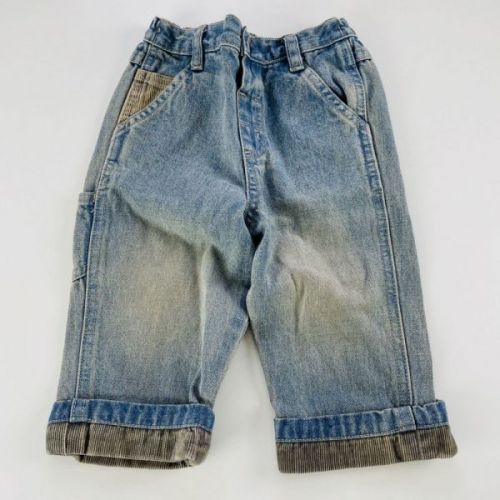 Modré jeans Next, vel. 74