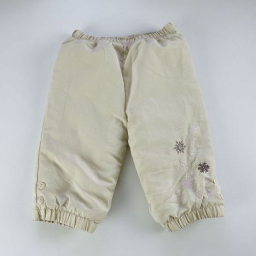 Zimní kalhoty s kvítečky Matalan, vel. 74