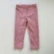 Růžové sametové kalhoty Tu, vel. 80