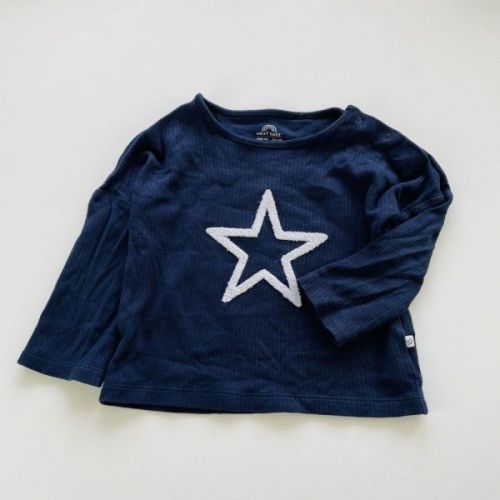 Modré triko s hvězdičkou Next, vel. 86