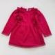 Růžové úpletové šaty Primark, vel. 80