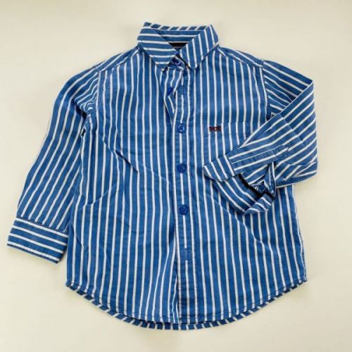 Modrá proužkovaná košile Jasper Conran, vel. 98