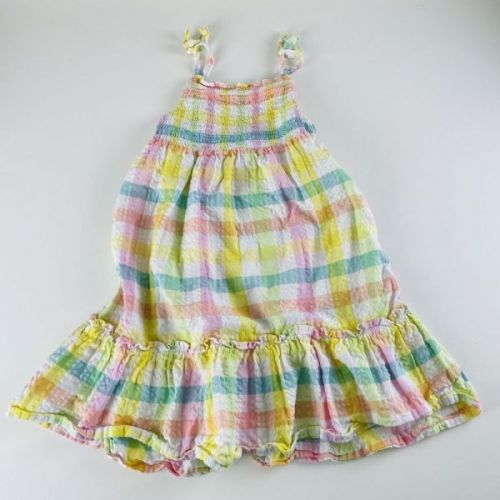 Kárované letní šaty Primark, vel. 116