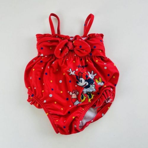 Červené plavky Minnie Disney, vel. 62