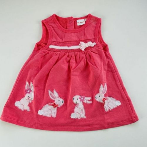 Růžové teplákové šaty Bluezoo, vel. 62