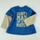 Modré triko s potiskem Mothercare, vel. 68