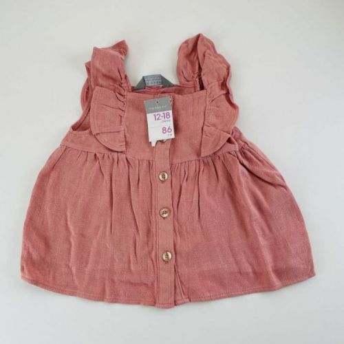 Růžové šaty Primark, vel. 86