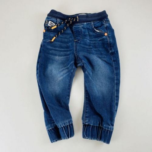 Modré jeans F & F, vel. 86