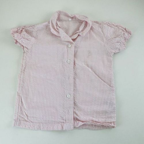 Růžová proužkovaná košile George, vel. 92