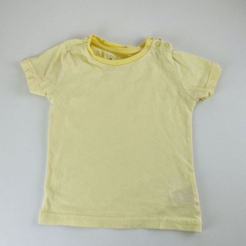 Žluté triko Mothercare, vel. 86