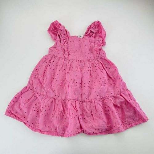 Růžové vzorované šaty H & M , vel. 80