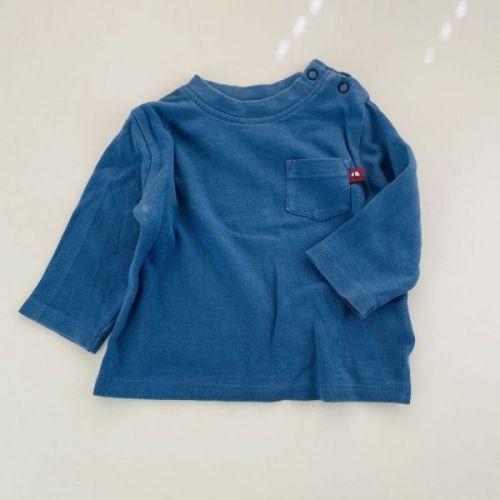 Modré triko s kapsičkou Mothercare, vel. 62