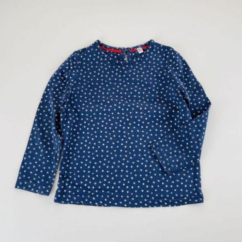 Modré květované triko Marks & Spencer, vel. 92