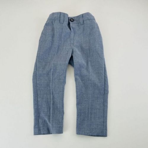 Modré společenské kalhoty Matalan, vel. 86