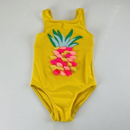 Žluté plavky s ananasem Next, vel. 86